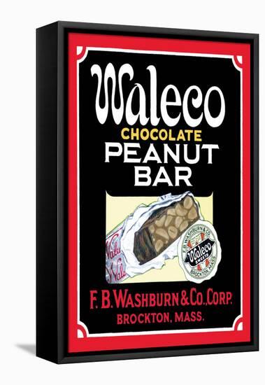 Waleco Chocolate Peanut Bar-null-Framed Stretched Canvas