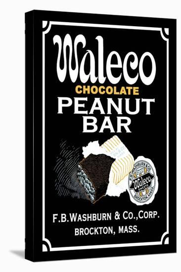 Waleco Chocolate Peanut Bar-null-Stretched Canvas