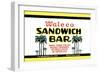 Waleco Sandwich Bar-null-Framed Art Print