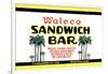 Waleco Sandwich Bar-null-Framed Art Print