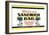 Waleco Sandwich Bar-null-Framed Art Print