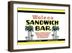 Waleco Sandwich Bar-null-Framed Art Print