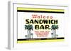 Waleco Sandwich Bar-null-Framed Art Print