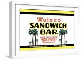 Waleco Sandwich Bar-null-Framed Art Print