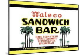 Waleco Sandwich Bar-null-Mounted Art Print