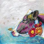 Whimsical Cow-Walela R.-Stretched Canvas