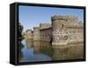 Wales, Anglesey, Beaumaris Castle Is One of Iron Ring of Castles Build by Edward I-John Warburton-lee-Framed Stretched Canvas