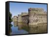 Wales, Anglesey, Beaumaris Castle Is One of Iron Ring of Castles Build by Edward I-John Warburton-lee-Framed Stretched Canvas