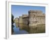 Wales, Anglesey, Beaumaris Castle Is One of Iron Ring of Castles Build by Edward I-John Warburton-lee-Framed Photographic Print