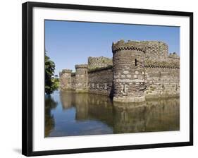 Wales, Anglesey, Beaumaris Castle Is One of Iron Ring of Castles Build by Edward I-John Warburton-lee-Framed Photographic Print