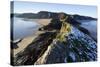 Wales Coast 3-Charles Bowman-Stretched Canvas