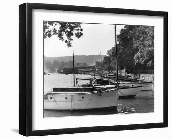 Wales, Conway Estuary-Fred Musto-Framed Premium Photographic Print