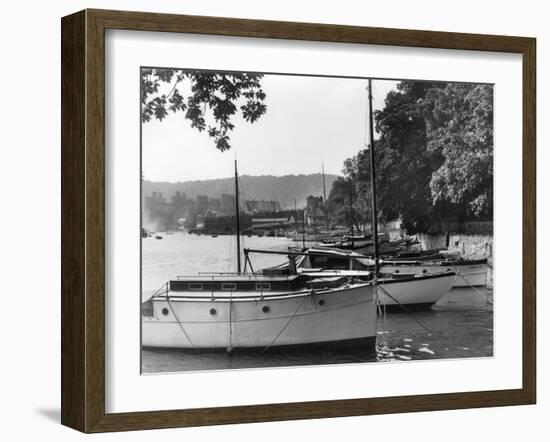 Wales, Conway Estuary-Fred Musto-Framed Photographic Print