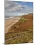 Wales, Glamorgan, Gower Peninsula, Rhossilli Bay, UK-Gavin Hellier-Mounted Photographic Print