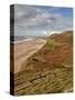 Wales, Glamorgan, Gower Peninsula, Rhossilli Bay, UK-Gavin Hellier-Stretched Canvas