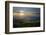 Wales landscape with setting sun-Charles Bowman-Framed Photographic Print