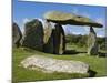 Wales, Pembrokeshire, the Site of the Ancient Neolithic Dolmen at Pentre Ifan, Wales's Most Famous -John Warburton-lee-Mounted Photographic Print
