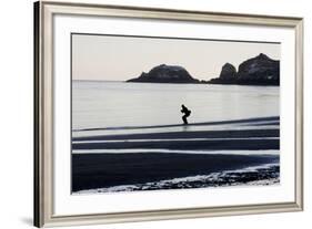 Wales Seascape 2-Charles Bowman-Framed Photographic Print