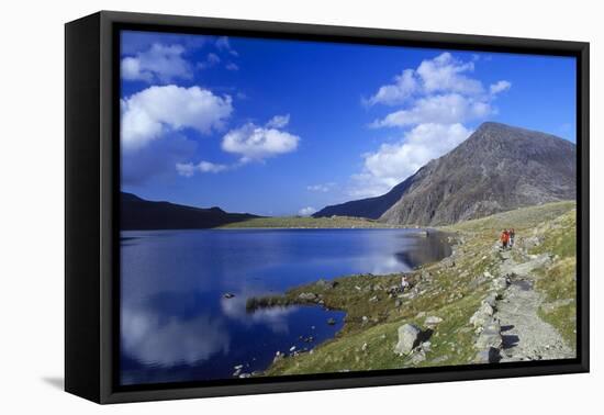 Wales Snowdonia-Charles Bowman-Framed Stretched Canvas