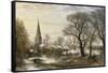 Walgrave, Northamptonshire, 1876-Charles Leaver-Framed Stretched Canvas