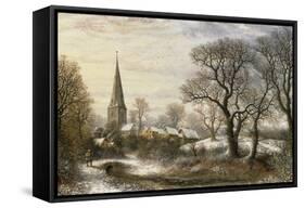 Walgrave, Northamptonshire, 1876-Charles Leaver-Framed Stretched Canvas