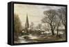 Walgrave, Northamptonshire, 1876-Charles Leaver-Framed Stretched Canvas