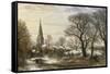 Walgrave, Northamptonshire, 1876-Charles Leaver-Framed Stretched Canvas