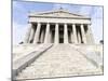 Walhalla or Walhalla Temple Near Donaustauf in Bavaria, Germany-Martin Zwick-Mounted Photographic Print