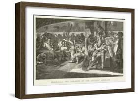 Walhalla, the Paradise of the Ancient Germans-null-Framed Giclee Print
