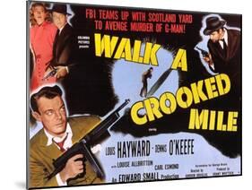 Walk a Crooked Mile, 1948-null-Mounted Art Print