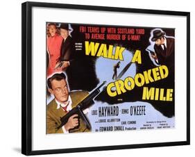 Walk a Crooked Mile, 1948-null-Framed Art Print