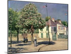 Walk at Argenteuil, 1883-Gustave Caillebotte-Mounted Giclee Print