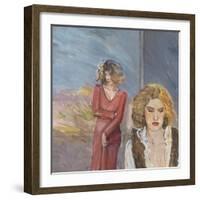 Walk Before Dark, 1984-William Packer-Framed Giclee Print