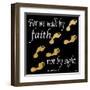 Walk By Faith 2-Alonza Saunders-Framed Art Print