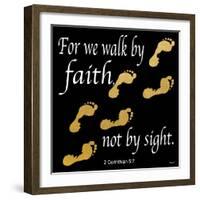 Walk By Faith 2-Alonza Saunders-Framed Art Print