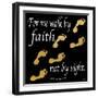 Walk By Faith 2-Alonza Saunders-Framed Art Print