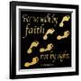 Walk By Faith 3-Alonza Saunders-Framed Art Print