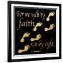 Walk By Faith 3-Alonza Saunders-Framed Art Print