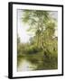 Walk Down by the River-Ernest Parton-Framed Giclee Print