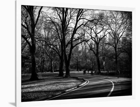 Walk in Central Park-Philippe Hugonnard-Framed Photographic Print