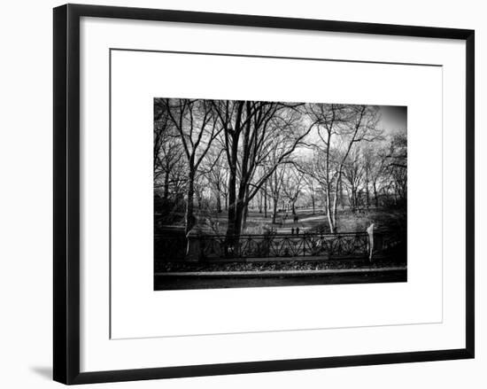 Walk in Central Park-Philippe Hugonnard-Framed Art Print