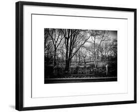 Walk in Central Park-Philippe Hugonnard-Framed Art Print