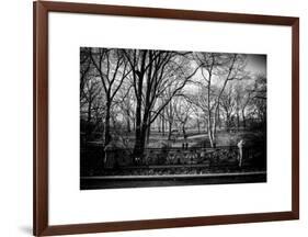 Walk in Central Park-Philippe Hugonnard-Framed Art Print