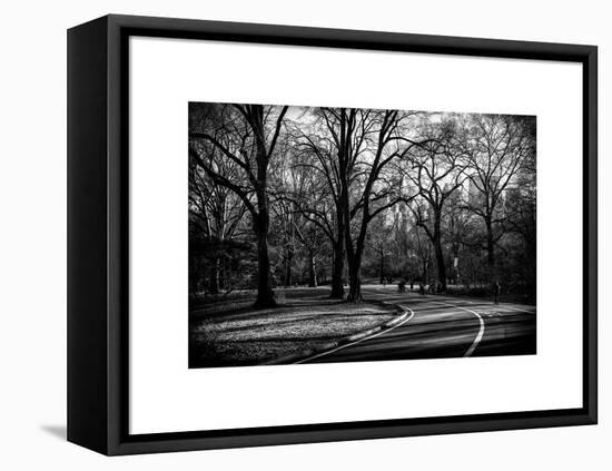 Walk in Central Park-Philippe Hugonnard-Framed Stretched Canvas