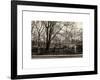 Walk in Central Park-Philippe Hugonnard-Framed Art Print