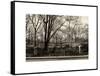 Walk in Central Park-Philippe Hugonnard-Framed Stretched Canvas