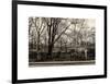 Walk in Central Park-Philippe Hugonnard-Framed Art Print