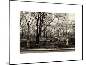 Walk in Central Park-Philippe Hugonnard-Mounted Art Print