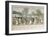 Walk in Royal Palace Garden-Pier Francesco Cittadini-Framed Giclee Print