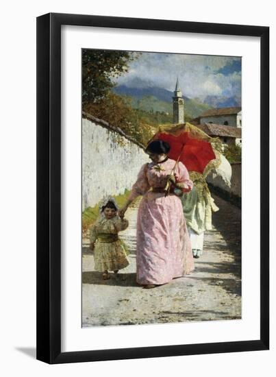 Walk in Sun, 1892-Luigi Nono-Framed Giclee Print